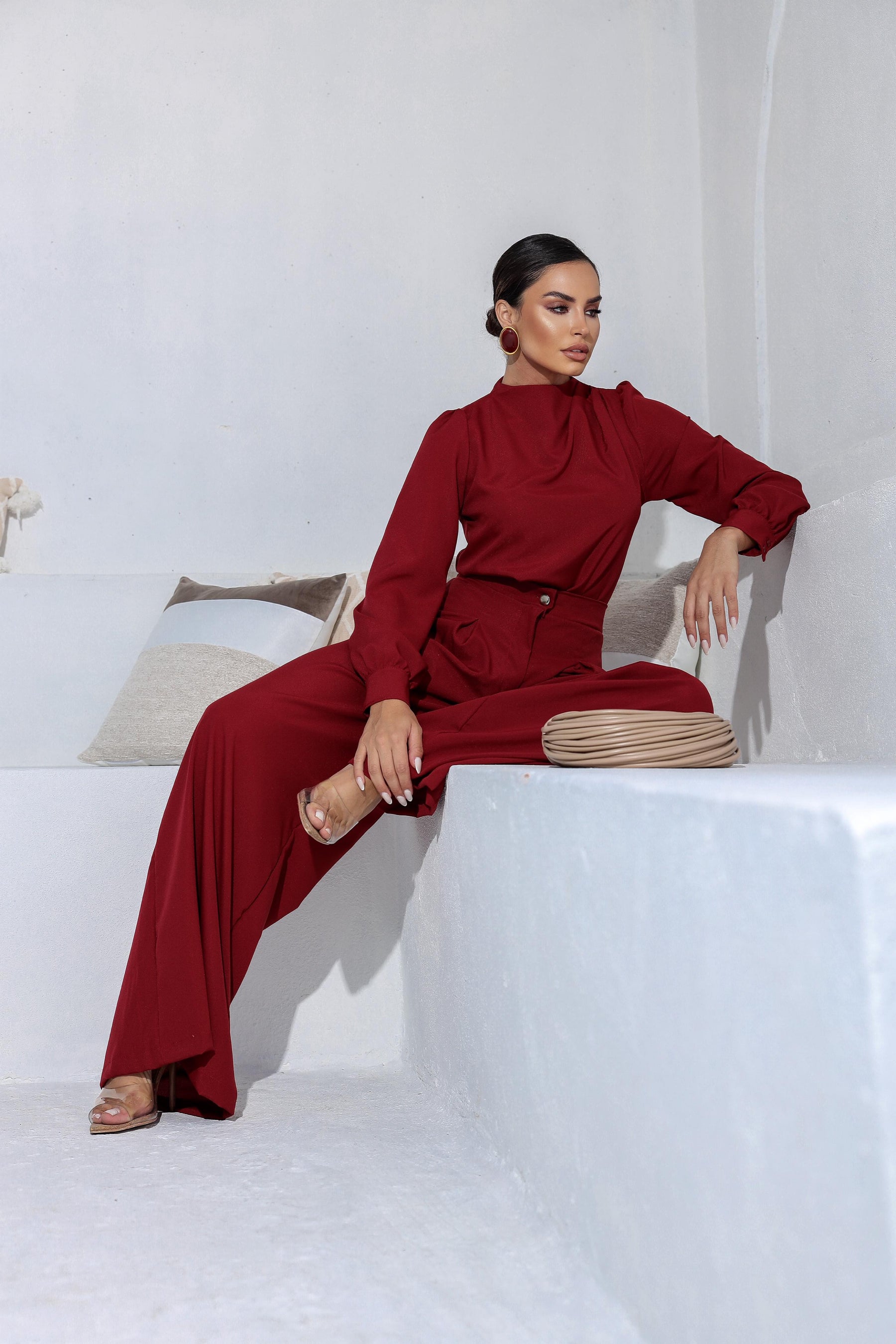 Blusa Selena Elegante Alto Verão