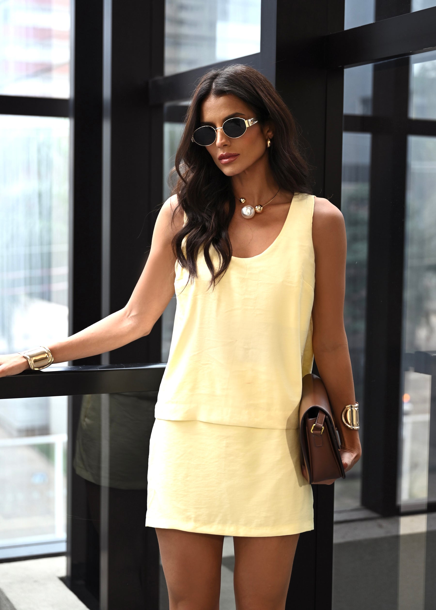 Shorts Saia Alfaiataria Basic