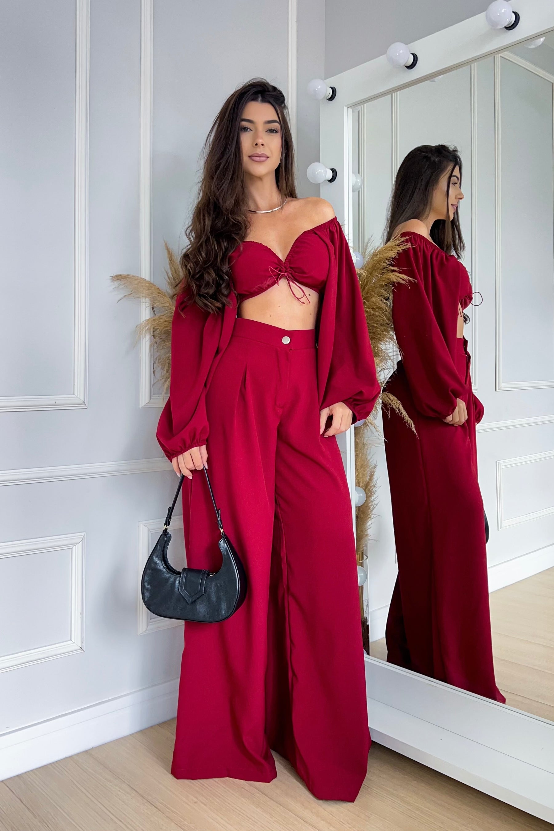 Cropped Manga Longa Max - Feminina