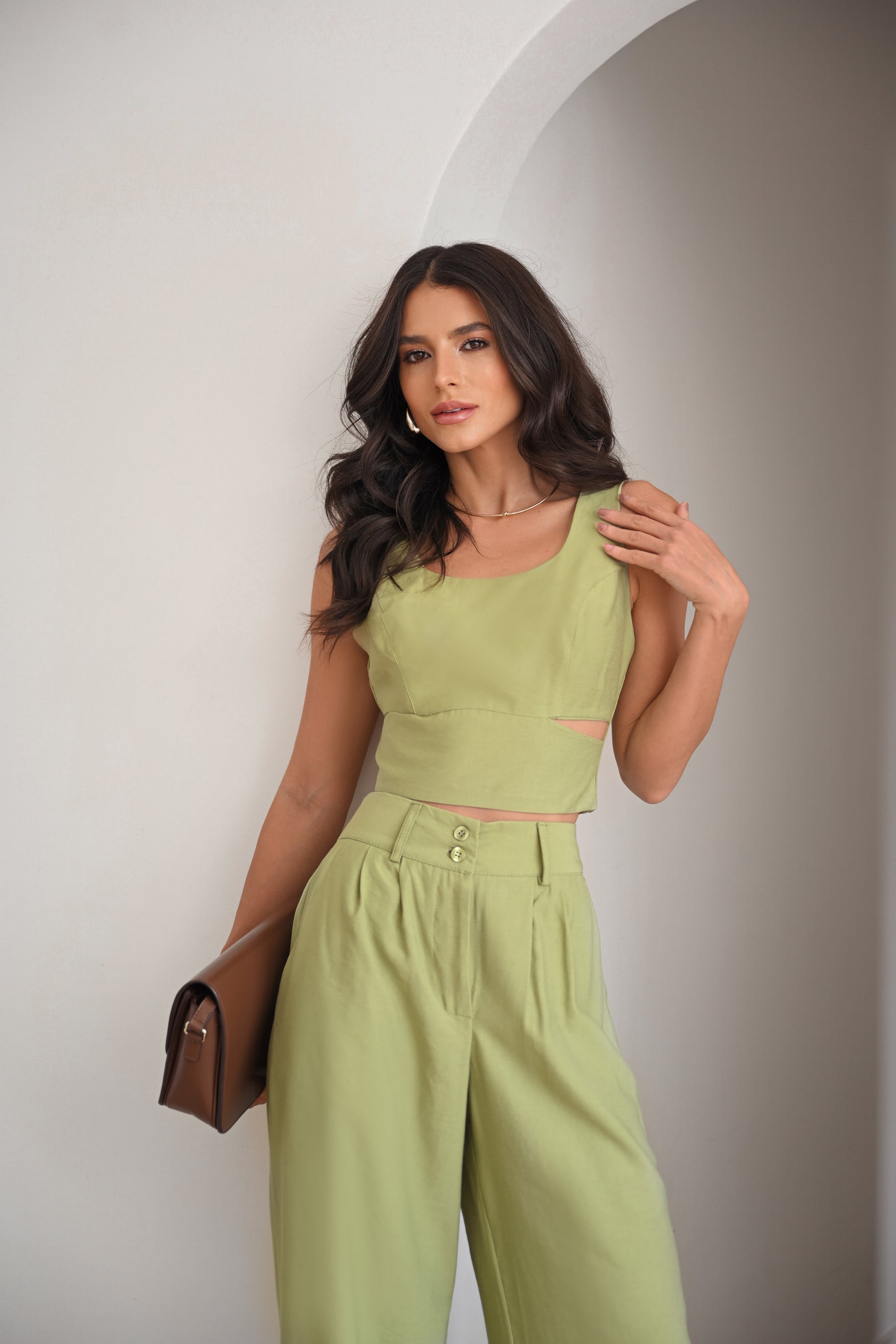 Calça Pantalona Viena - Feminina