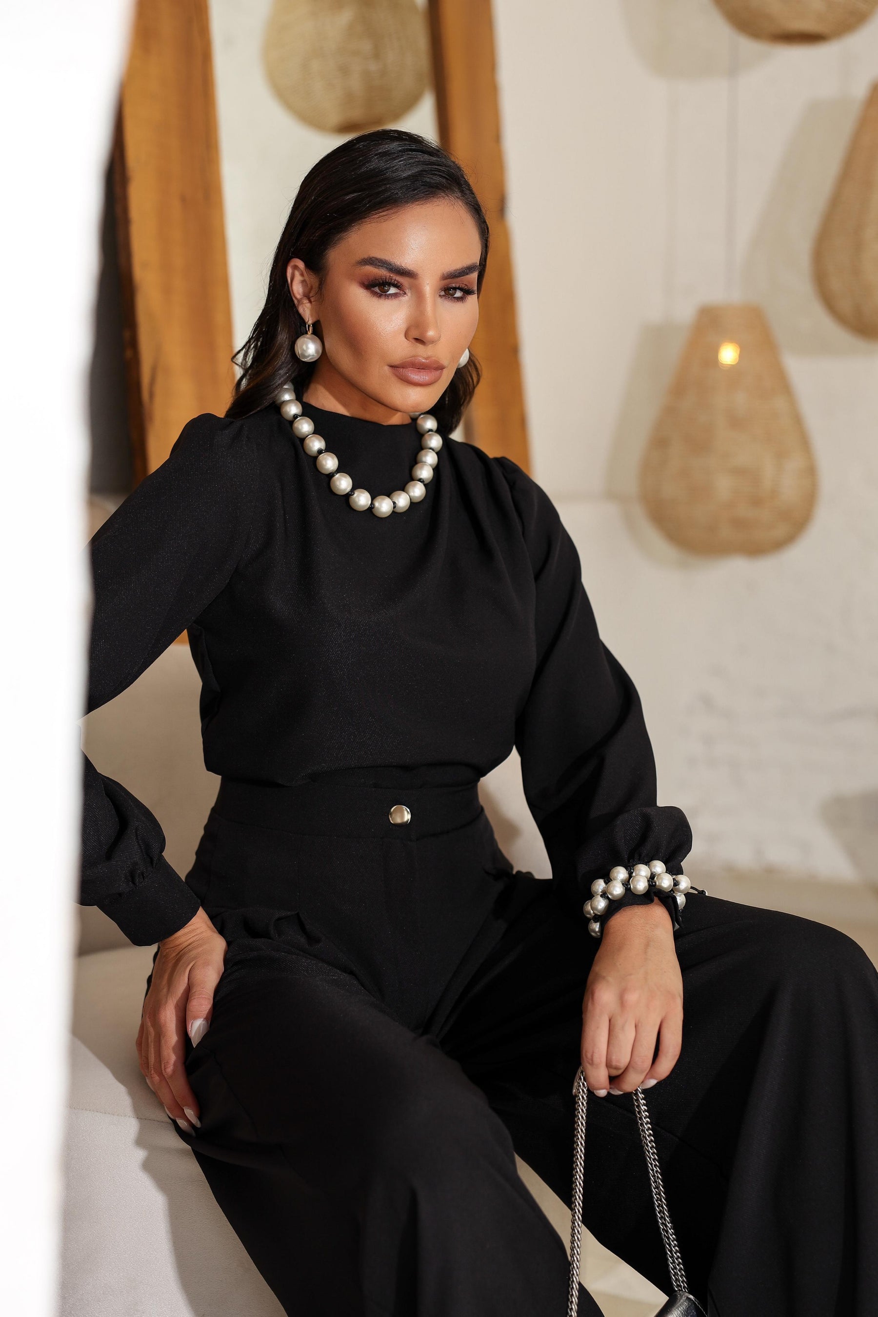 Blusa Selena Elegante Alto Verão