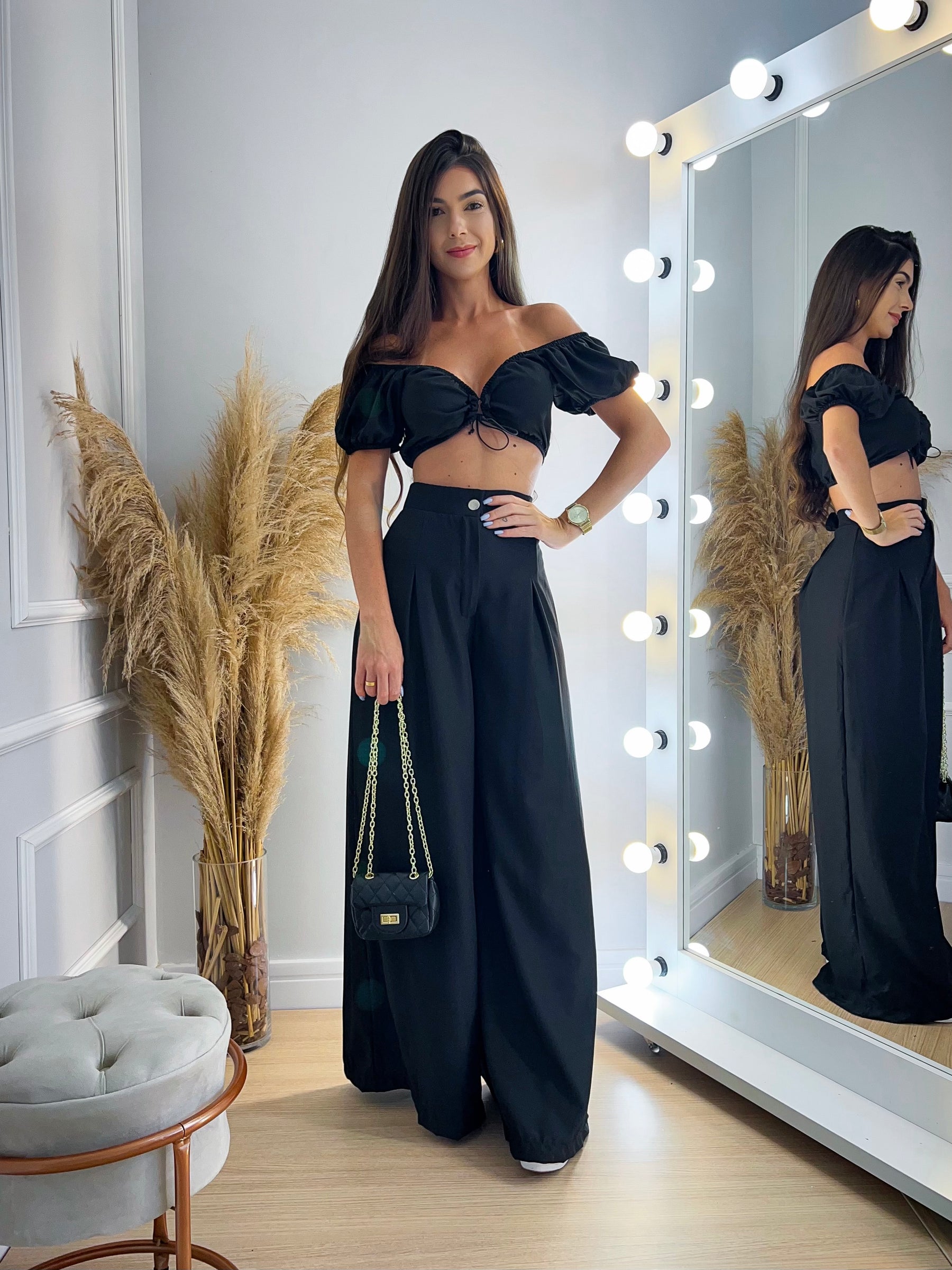 Cropped Manga Longa Max - Feminina