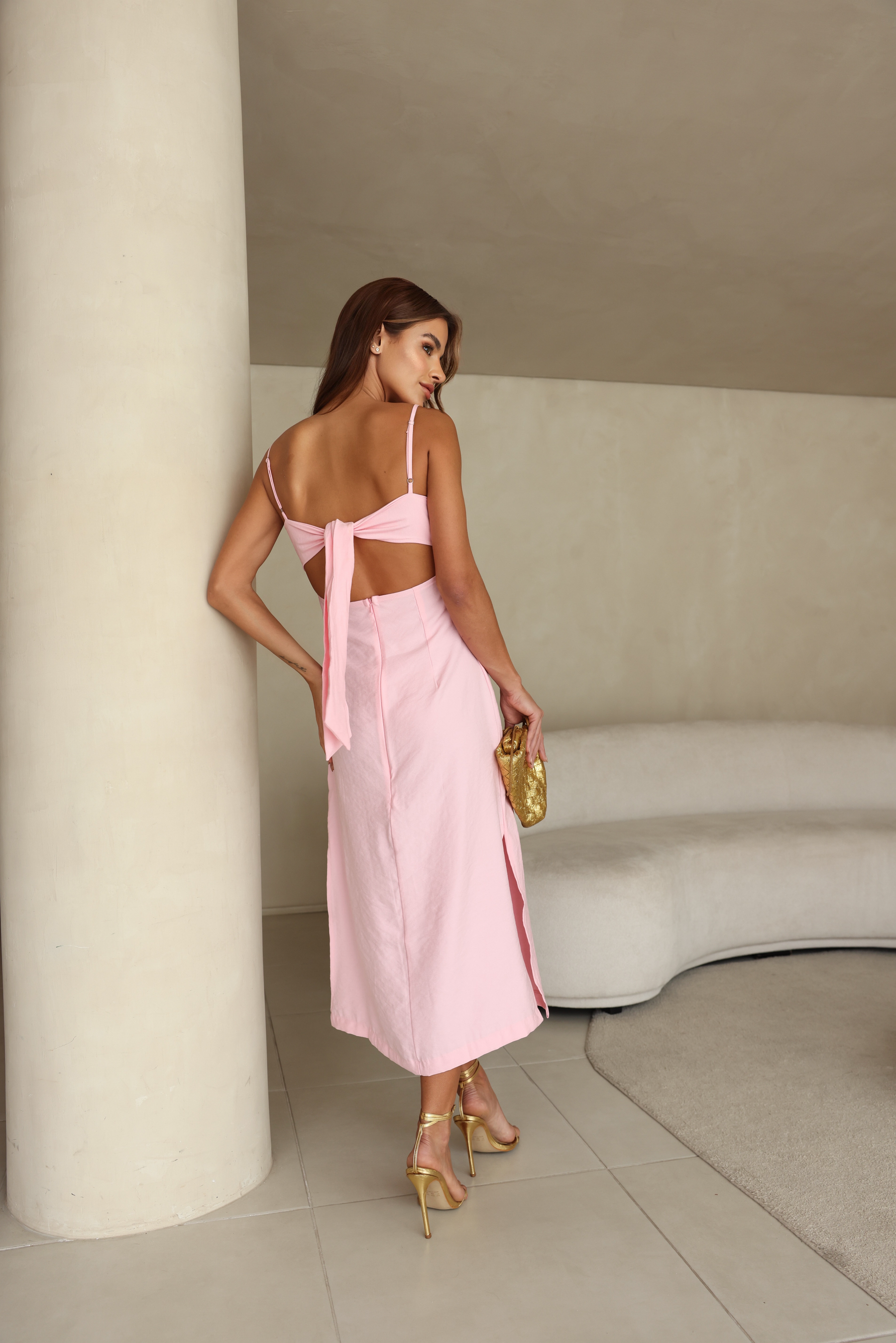 Vestido Nati- Feminino Elegante para Réveillon e Ano Novo