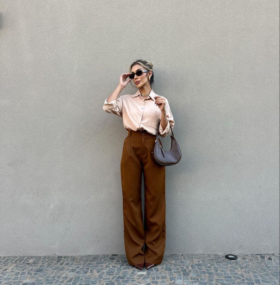 Calça Alfaiataria Gabriela Pantalona