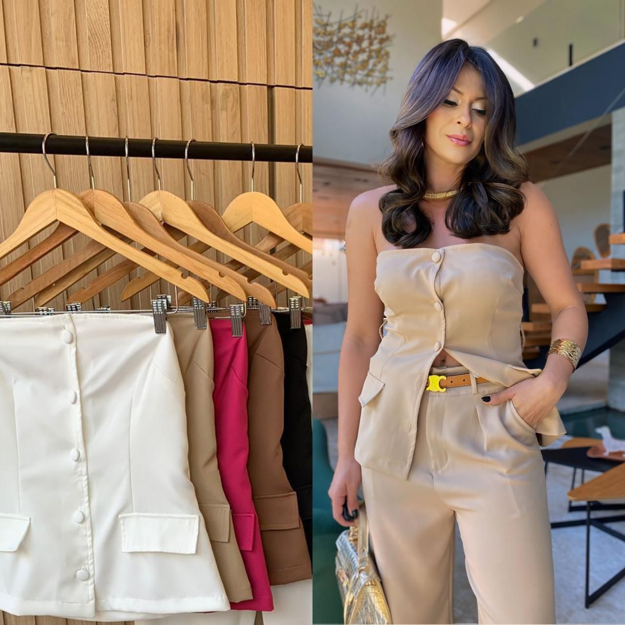 Blusa Corset Feminino