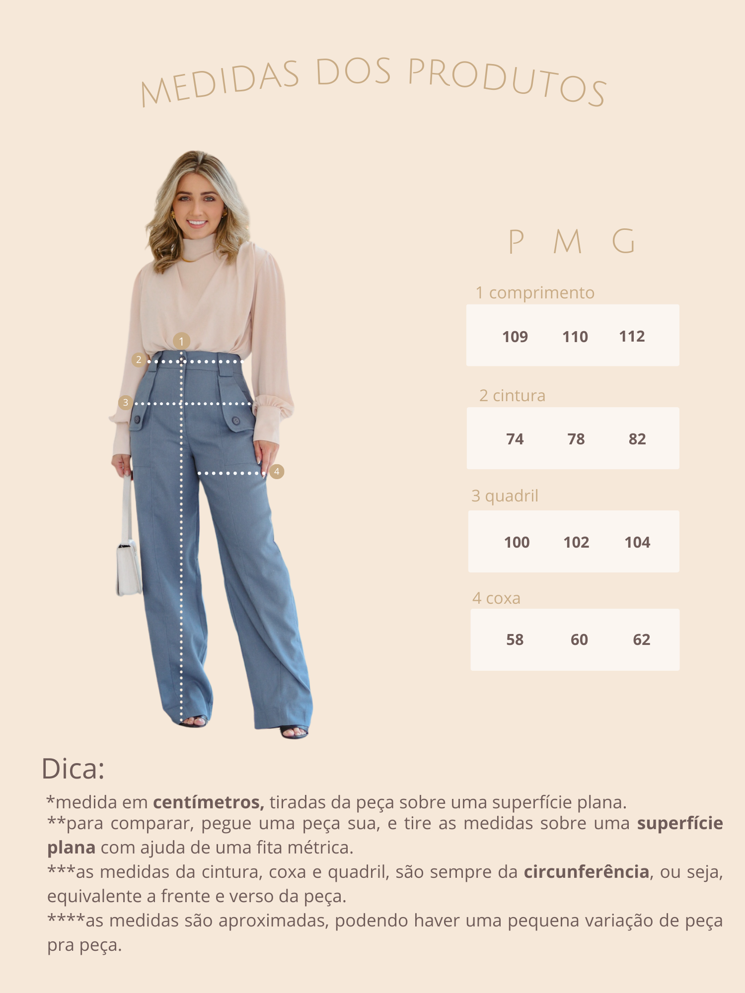 Calça em Linho Nina Feminina