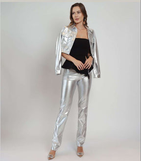   Jaqueta Metalizada Kelly New Feminina