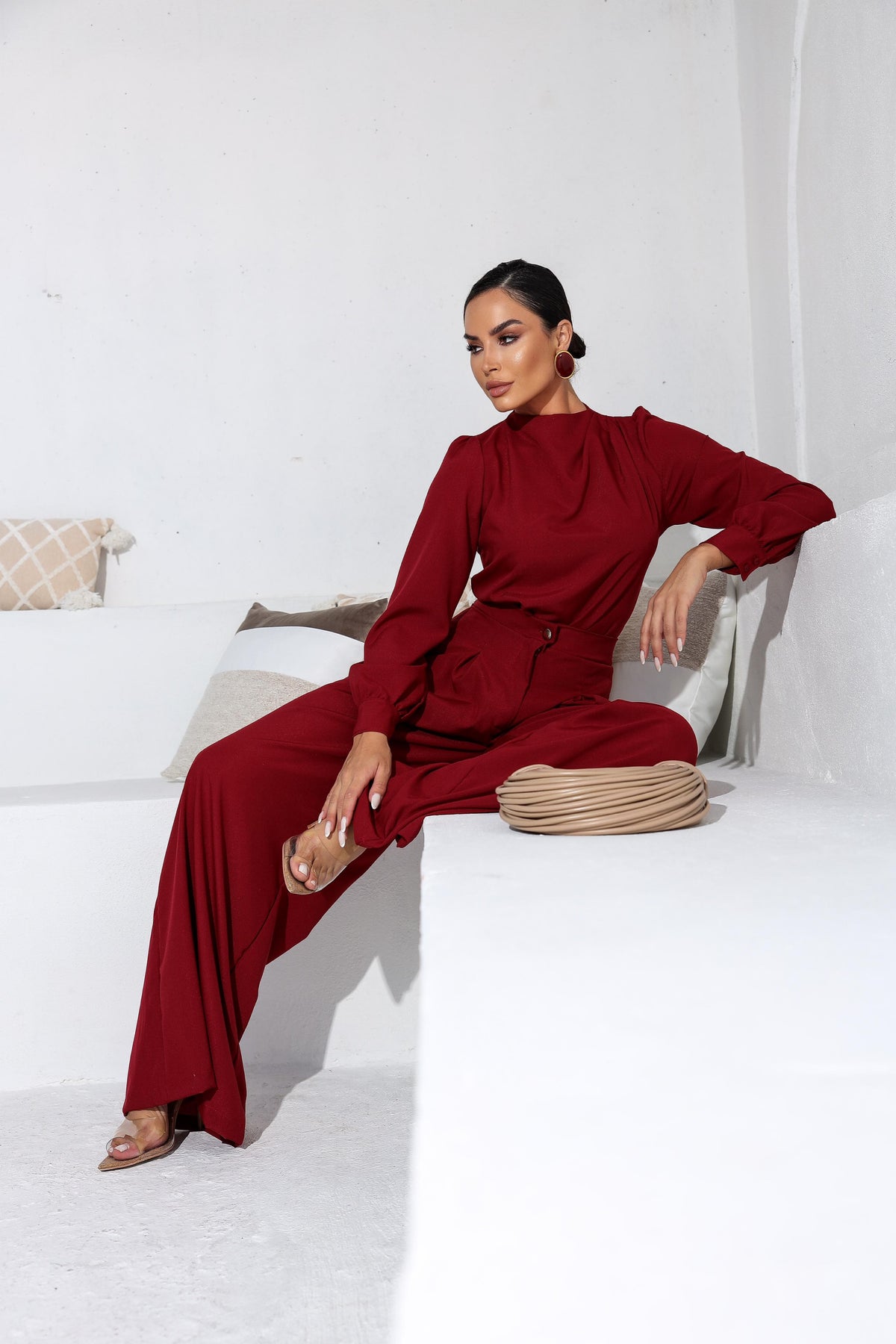 Blusa Selena Elegante Alto Verão