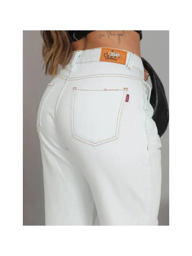 Calça Jeans Mom Cristal