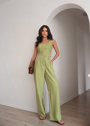 Calça Pantalona Viena - Feminina