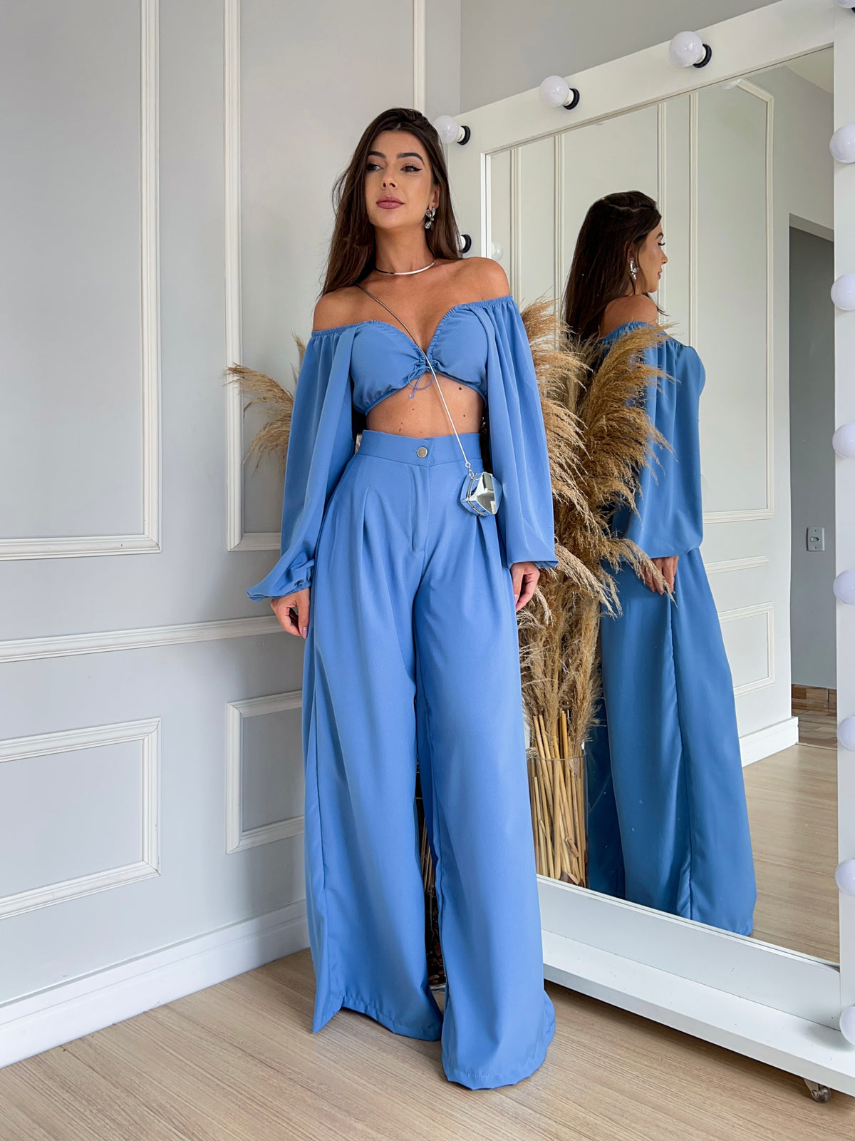 Cropped Manga Longa  Max - Feminina