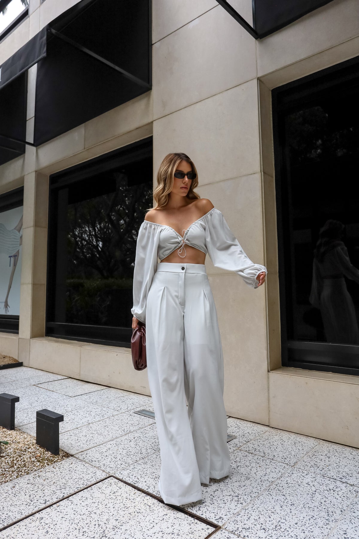 Calça Pantalona Max - Feminina