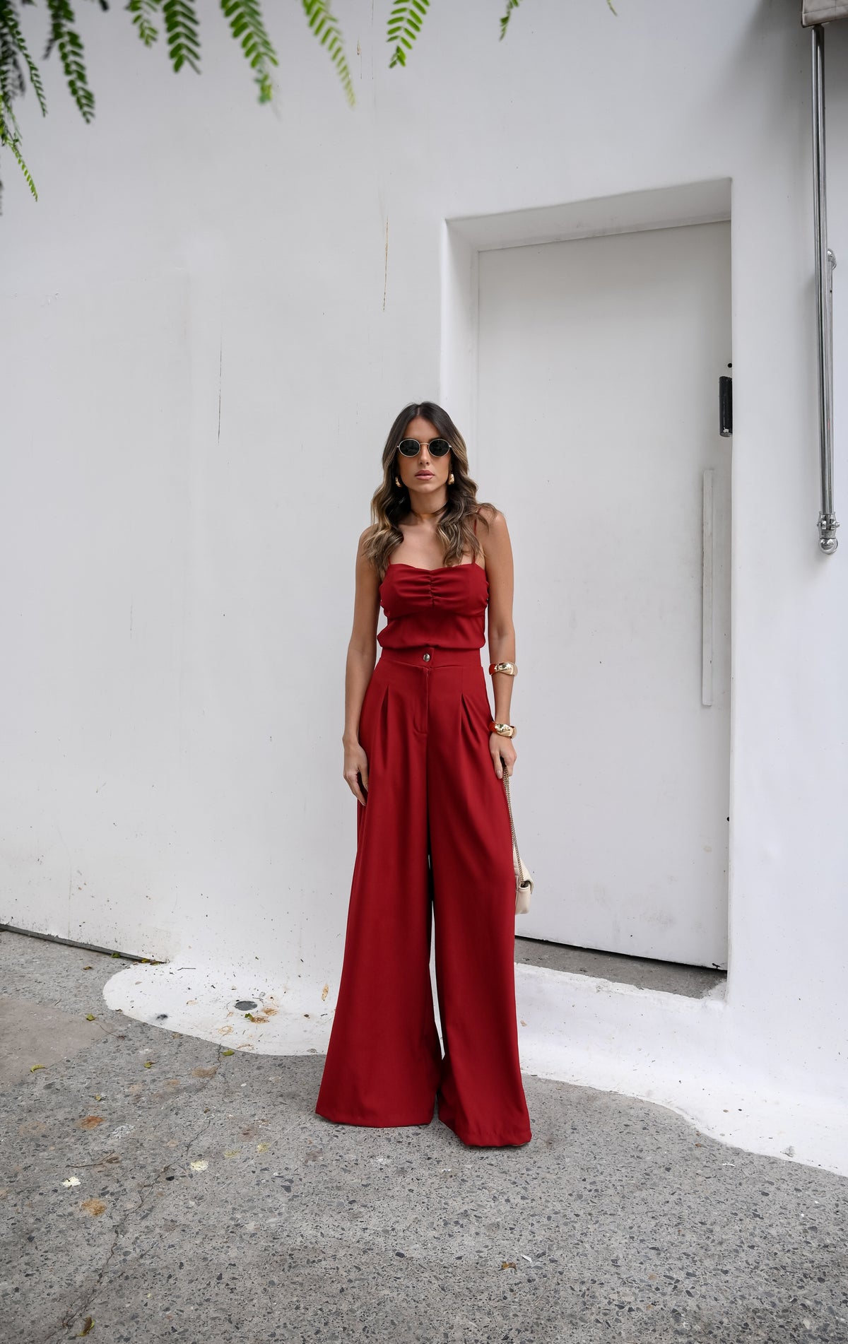 Calça Pantalona Max - Feminina