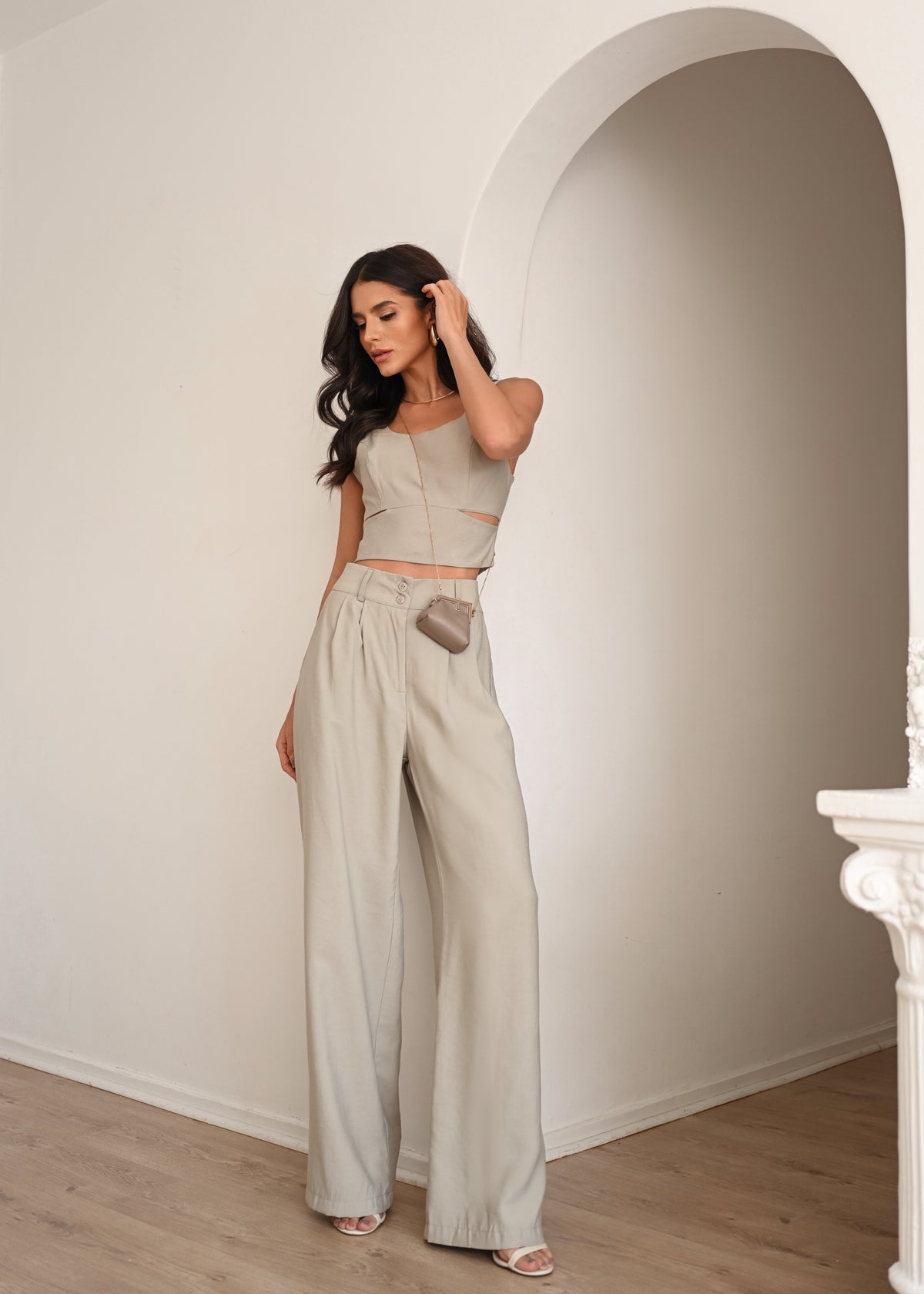 Calça Pantalona Viena - Feminina