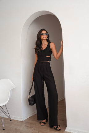 Calça Pantalona Viena - Feminina