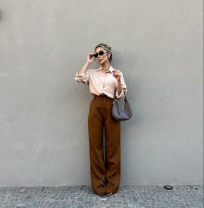 Calça Alfaiataria Gabriela Pantalona